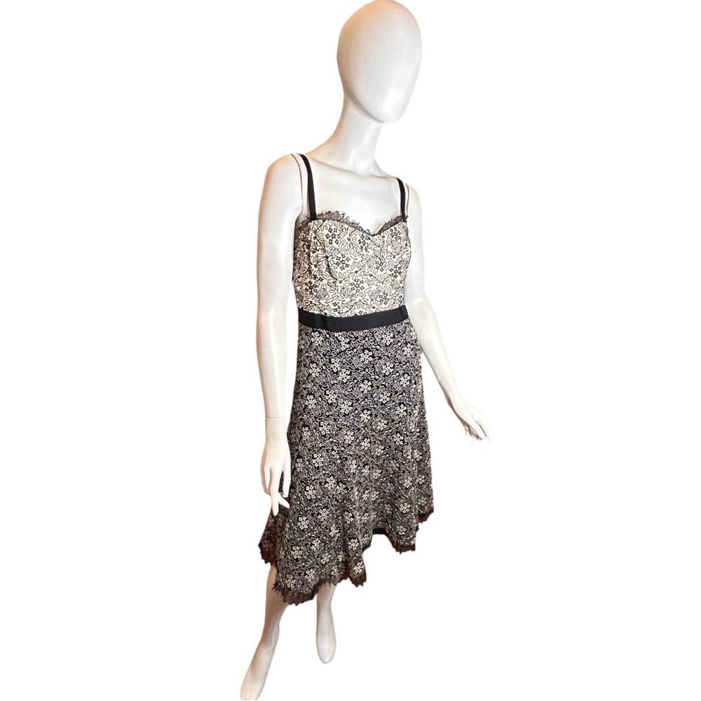 Vintage Y2K Nanette Lepore Calloway Embroidered Soulful Dress - Picture 2 of 15